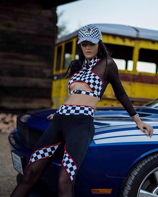 Women's race car driver costume